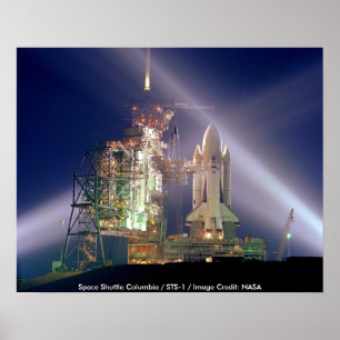 Poster / Space Shuttle Columbia / STS-1