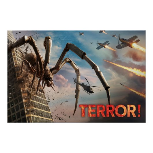 Poster Spider Terror 04 (Vorderseite)