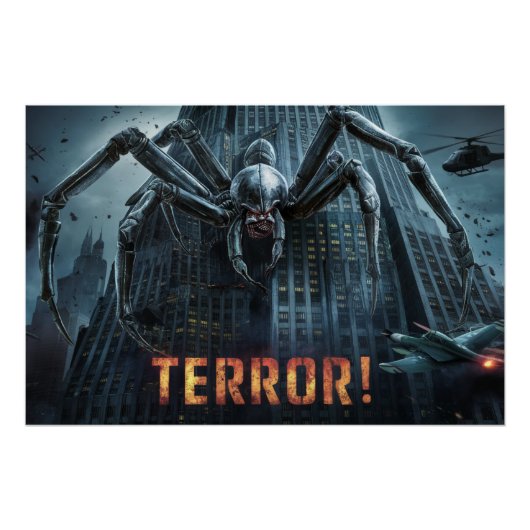 Poster Spider Terror 05 (Vorderseite)