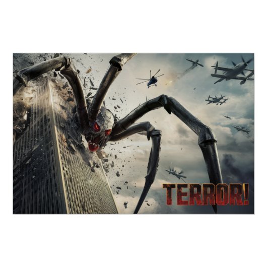 Poster Spider Terror 08 (Vorderseite)
