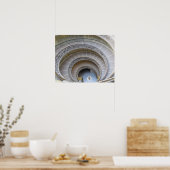 Poster - Spiraltreppe (Küche)