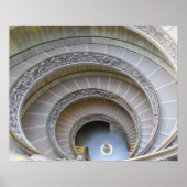 Poster - Spiraltreppe (Vorne)