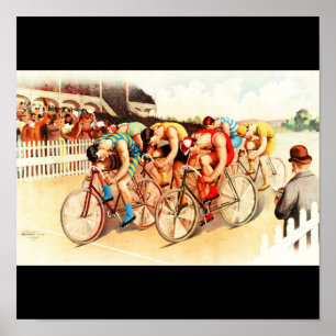 Poster-Sports/Spiele-Vintager Sport Art 1 Poster