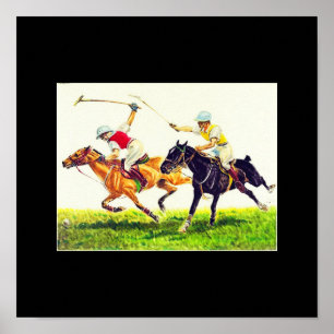 Poster-Sports/Spiele-Vintager Sport Art 4 Poster