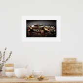 Poster-Sportwagen Poster (Küche)