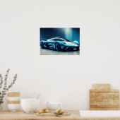 Poster-Sportwagen Poster (Küche)