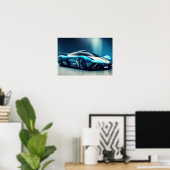 Poster-Sportwagen Poster (Heimbüro)