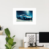 Poster-Sportwagen Poster (Heimbüro)