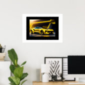 Poster-Sportwagen Poster (Heimbüro)