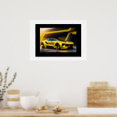 Poster-Sportwagen Poster (Küche)