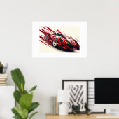 Poster-Sportwagen Poster (Heimbüro)