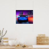 Poster-Sportwagen Poster (Küche)