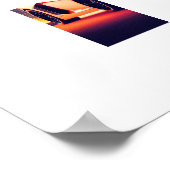 Poster-Sportwagen Poster (Ecke)