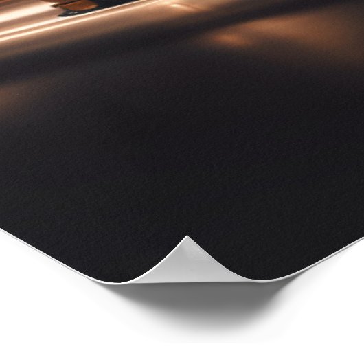 Poster-Sportwagen Poster (Ecke)