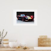 Poster-Sportwagen Poster (Küche)