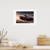 Poster-Sportwagen Poster (Küche)