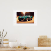 Poster-Sportwagen Poster (Küche)