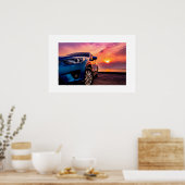 Poster-Sportwagen Poster (Küche)