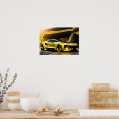 Poster-Sportwagen Poster (Küche)