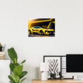 Poster-Sportwagen Poster (Heimbüro)
