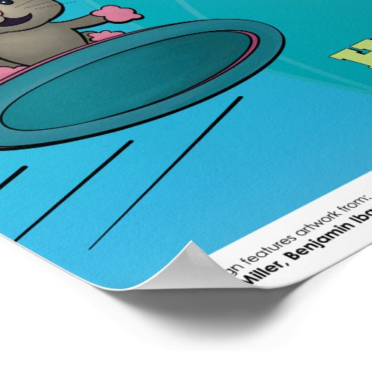 Poster - Sporty Sky (Ecke)