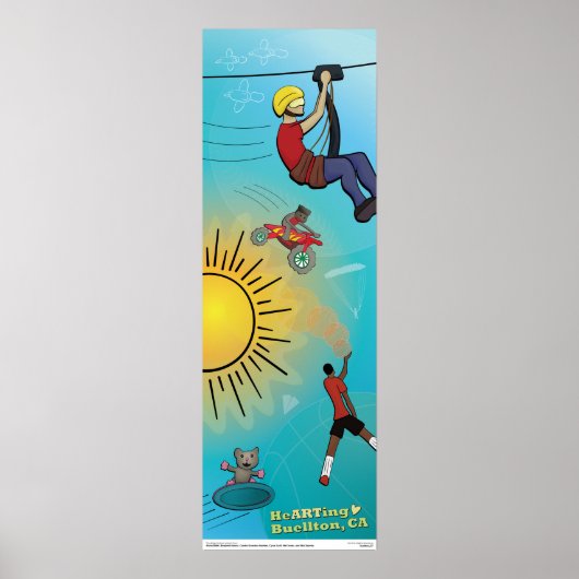 Poster - Sporty Sky (Vorne)