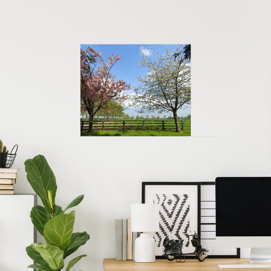 Poster Spring (Heimbüro)
