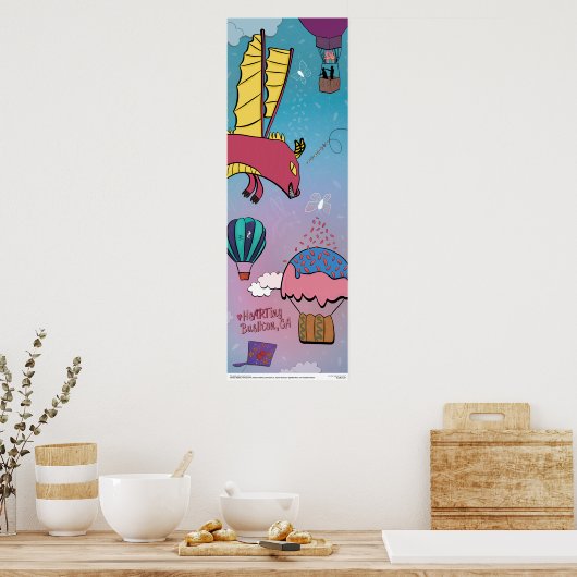 Poster - Sprinklen (Küche)