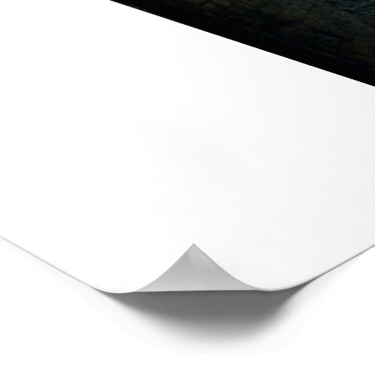 Poster Spuk Treppe (Ecke)