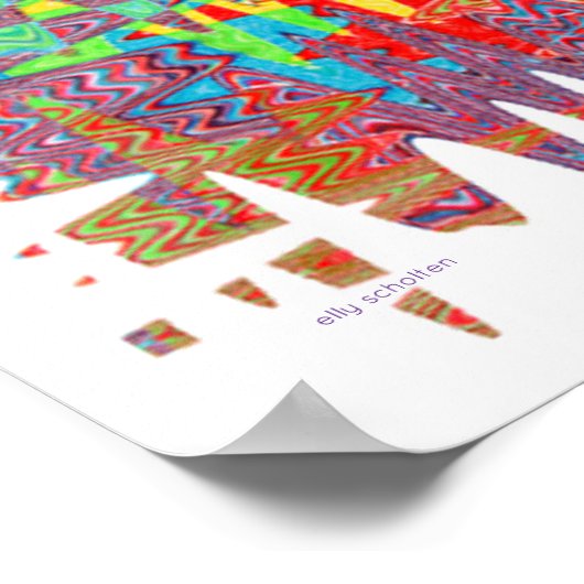poster square abstract (Ecke)