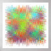 Poster square abstract (Vorne)
