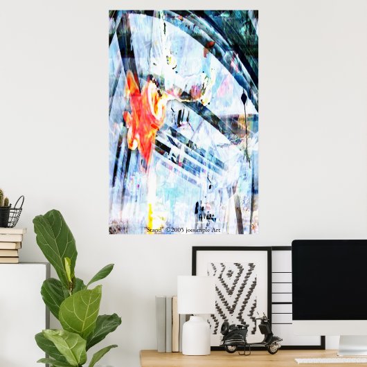 Poster "Stand" (Heimbüro)