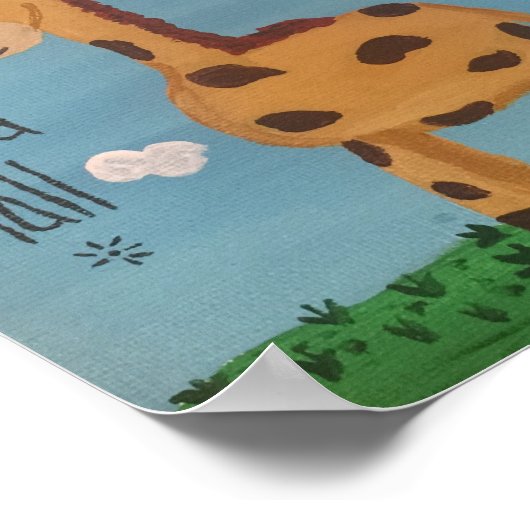 Poster "Stand Tall" (Ecke)