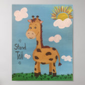 Poster "Stand Tall" (Vorne)