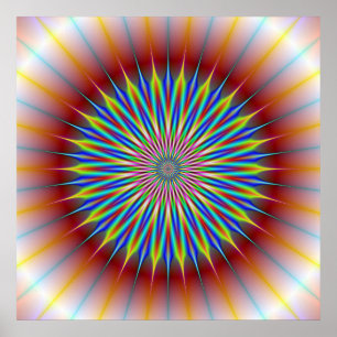 Poster-Star-Blume Poster