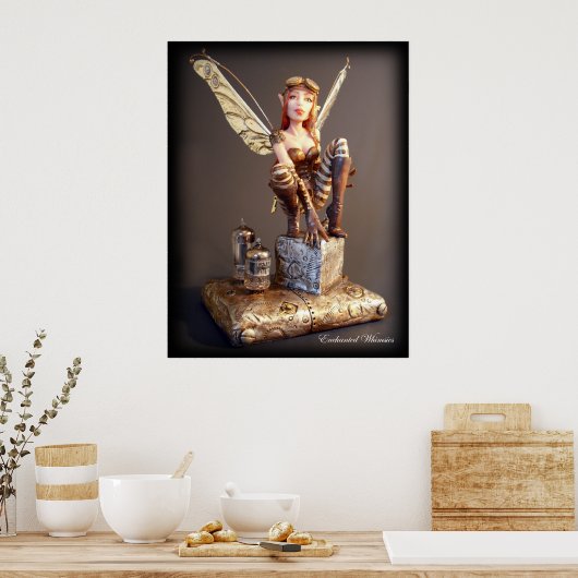 Poster "Steampunk Fairy" (Küche)