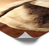 Poster SteamPunk GOLD LEON (Ecke)