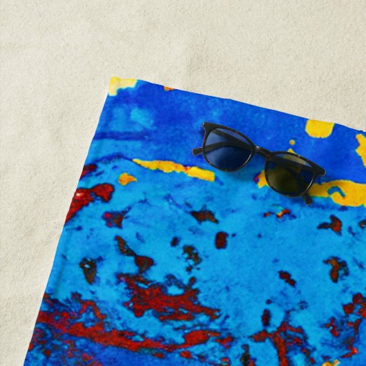 Poster Strandtuch (Beispiel)