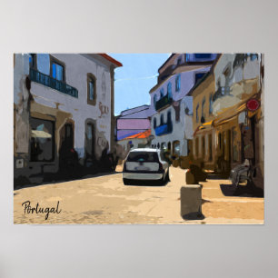 Poster-Straßen von Portugal Poster