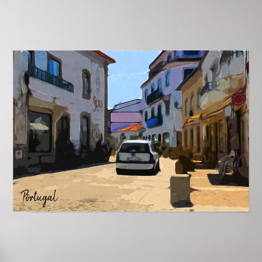Poster-Straßen von Portugal Poster (Vorne)