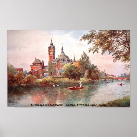 Poster, Stratford-upon-Avon Poster (Vorne)