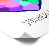 Poster "Stronger Together" (Ecke)