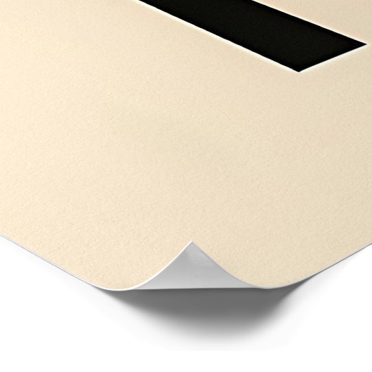 Poster Style Mid Century Modern Martini (Ecke)