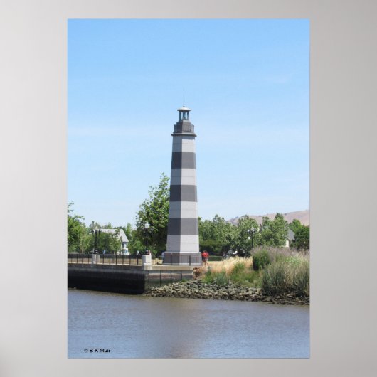 Poster - Suisun Harbour Lighthouse (Vorne)