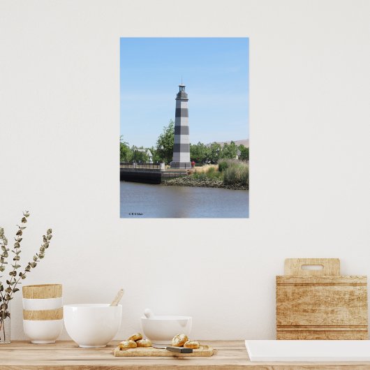Poster - Suisun Harbour Lighthouse (Küche)