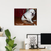 Poster - "Sullivan, the English Bulldog" (Heimbüro)