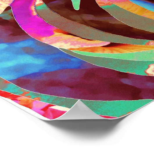 Poster "Sun Glasses in a Summer Sun" (Ecke)