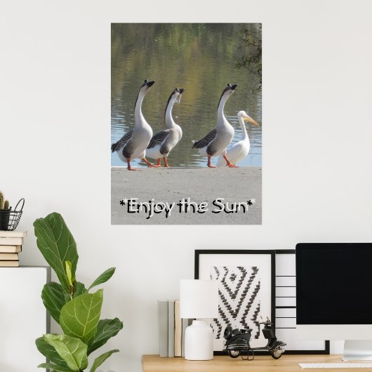 Poster - Sun Love Ges (Heimbüro)