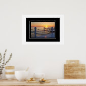 Poster Sunset Scene (Küche)