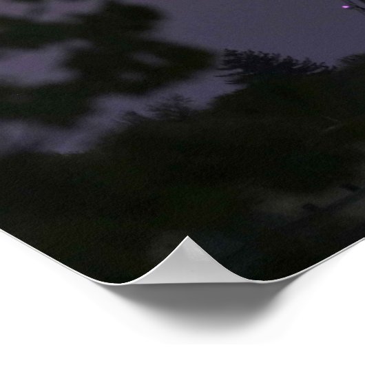 Poster Super Pink Moon 2021 (Ecke)